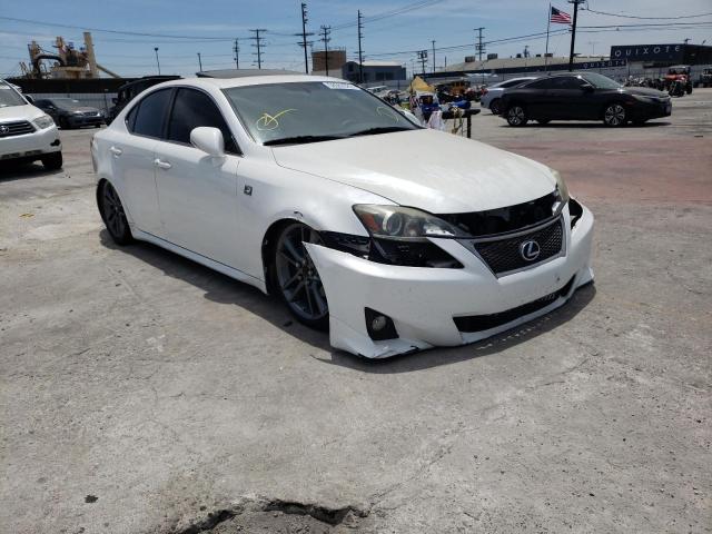 JTHBF5C25B5153026 - 2011 LEXUS IS 250 WHITE photo 9