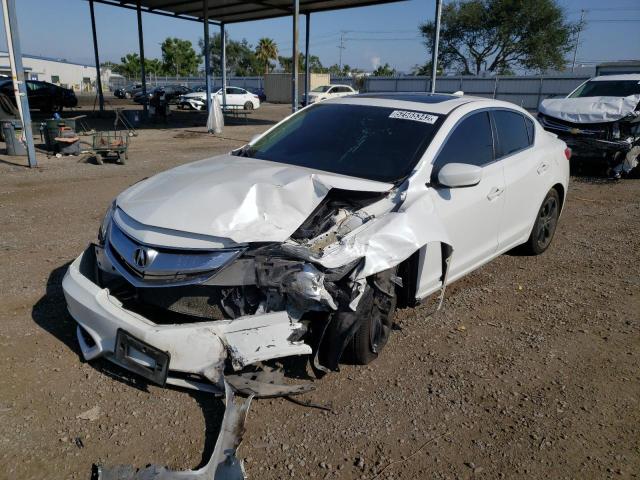 19UDE2F38HA015871 - 2017 ACURA ILX BASE W أبيض صورة 2