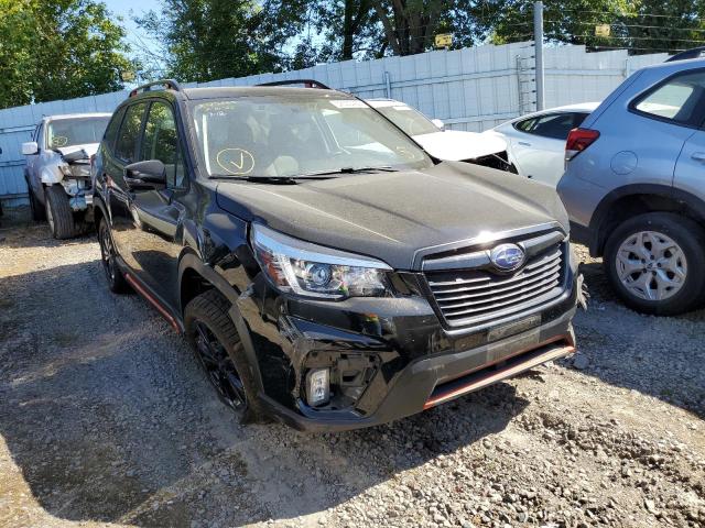 JF2SKAMC8LH485928 - 2020 SUBARU FORESTER S BLACK photo 1