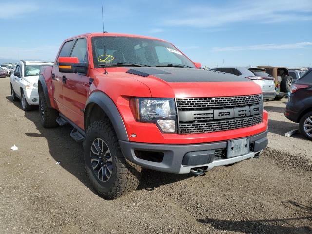 1FTFW1R64CFA58491 - 2012 FORD F150 SVT R RED photo 1