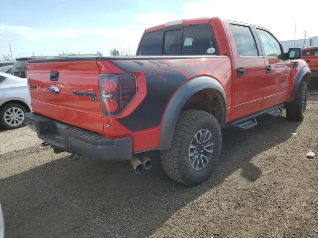 1FTFW1R64CFA58491 - 2012 FORD F150 SVT R RED photo 4