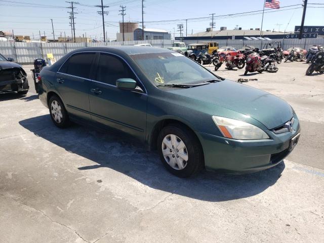 1HGCM56323A035204 - 2003 HONDA ACCORD LX GREEN photo 1