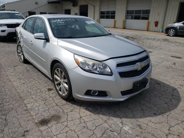 1G11G5SX1DF182357 - 2013 CHEVROLET MALIBU 3LT SILVER photo 1