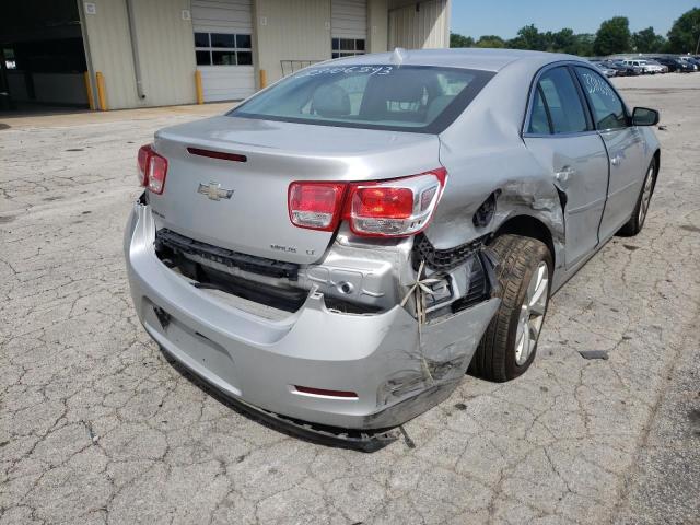 1G11G5SX1DF182357 - 2013 CHEVROLET MALIBU 3LT 银色 照片 4