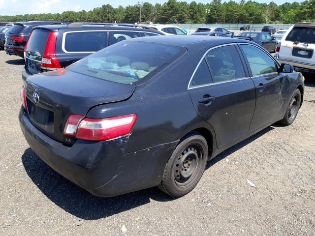 4T1BE46K38U756593 - 2008 TOYOTA CAMRY CE BLACK photo 4