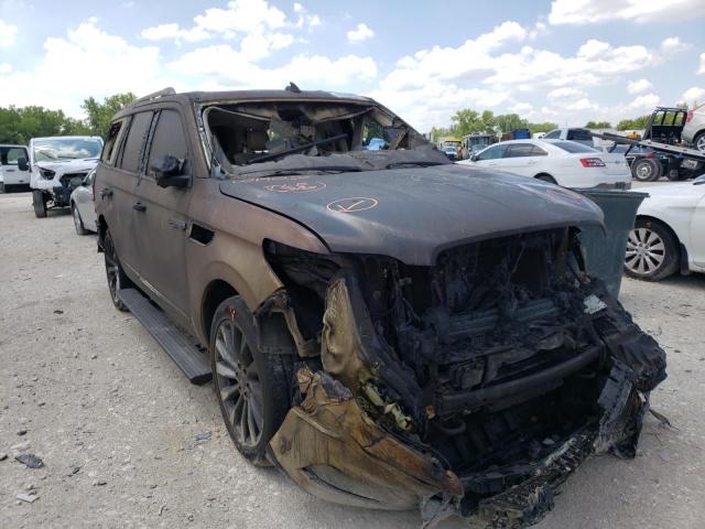 5LMJJ2JT7JEL01903 - 2018 LINCOLN NAVIGATOR 烧焦的 照片 1
