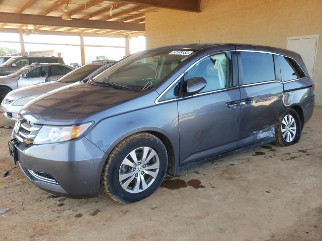 5FNRL5H37HB010144 - 2017 HONDA ODYSSEY SE GRAY photo 2