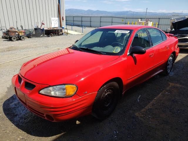 1G2NF52E93C114435 - 2003 PONTIAC GRAND AM S RED photo 2