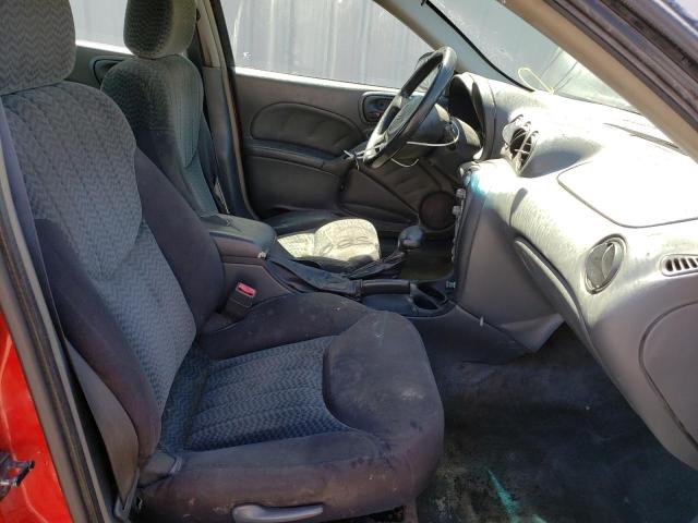 1G2NF52E93C114435 - 2003 PONTIAC GRAND AM S RED photo 5
