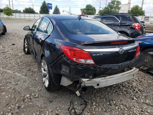 2G4GV5GVXD9169061 - 2013 BUICK REGAL GS Қара фото 3