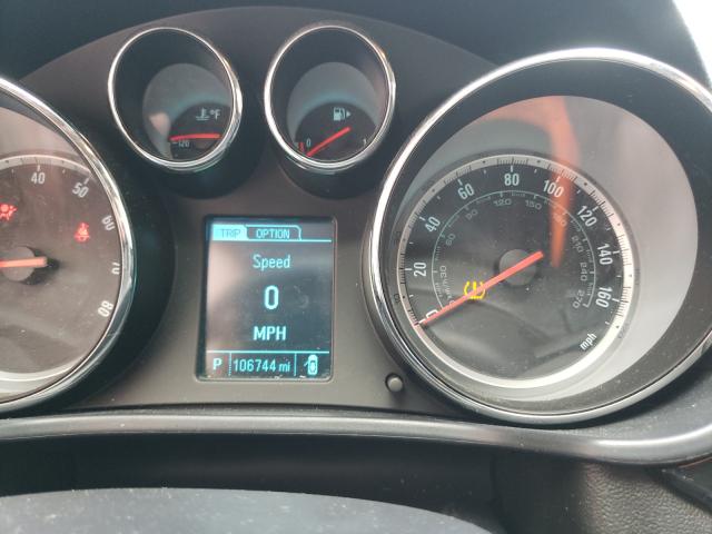 2G4GV5GVXD9169061 - 2013 BUICK REGAL GS Қара фото 8