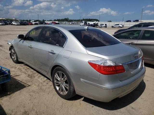 KMHGC4DF7AU097005 - 2010 HYUNDAI GENESIS 4. GRAY photo 3