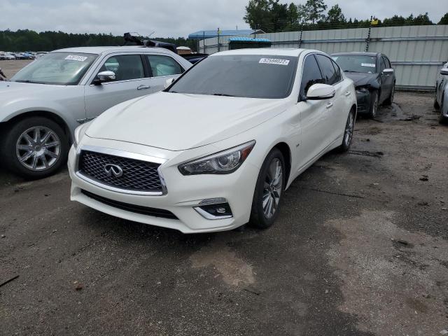 JN1EV7AP1JM351329 - 2018 INFINITI Q50 LUXE WHITE photo 2