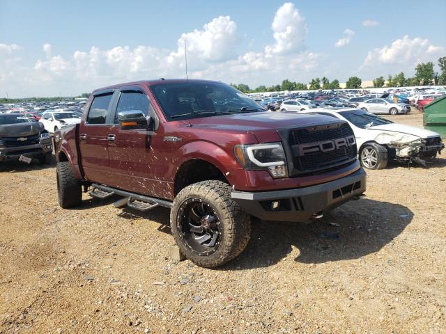 1FTFW1EV7AFC41149 - 2010 FORD F-150 RED photo 1