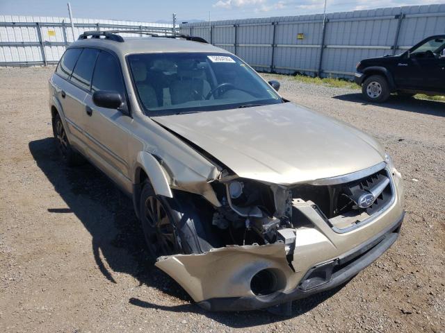 4S4BP61C787324822 - 2008 SUBARU OUTBACK 2. CREAM photo 1