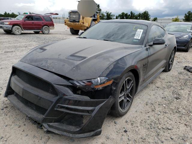 1FA6P8CF5K5204213 - 2019 FORD MUSTANG GT BLACK photo 2