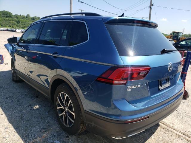 3VV2B7AX5KM170265 - 2019 VOLKSWAGEN TIGUAN SE BLUE photo 3