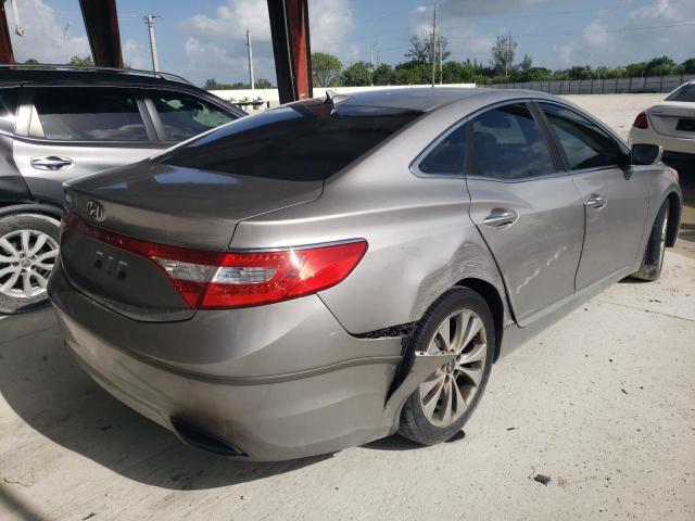 KMHFG4JG6CA186310 - 2012 HYUNDAI AZERA GLS GRAY photo 4