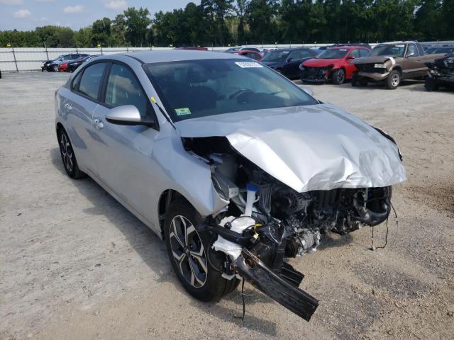 3KPF24AD0LE161456 - 2020 KIA FORTE FE SILVER photo 1