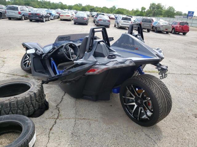 57XAARHBXM8144147 - 2021 POLARIS SLINGSHOT BLUE photo 3