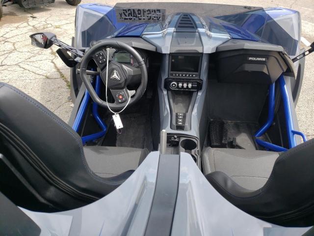 57XAARHBXM8144147 - 2021 POLARIS SLINGSHOT BLUE photo 9