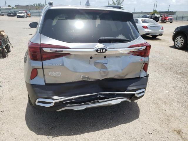 KNDEU2AA6M7171703 - 2021 KIA SELTOS S GRAY photo 9