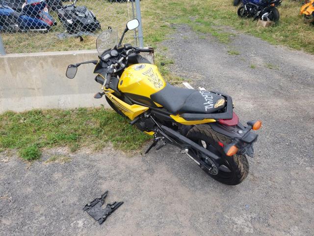 JYARJ18N39A000734 - 2009 YAMAHA FZ6 R YELLOW photo 3