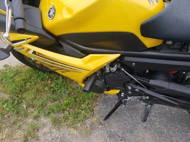 JYARJ18N39A000734 - 2009 YAMAHA FZ6 R YELLOW photo 7