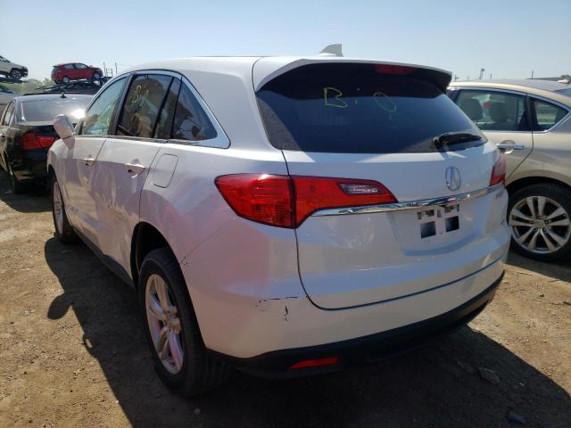 5J8TB4H30EL016042 - 2014 ACURA RDX WHITE photo 3