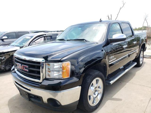 3GTRCVE00AG242532 - 2010 GMC SIERRA C15 BLACK photo 2