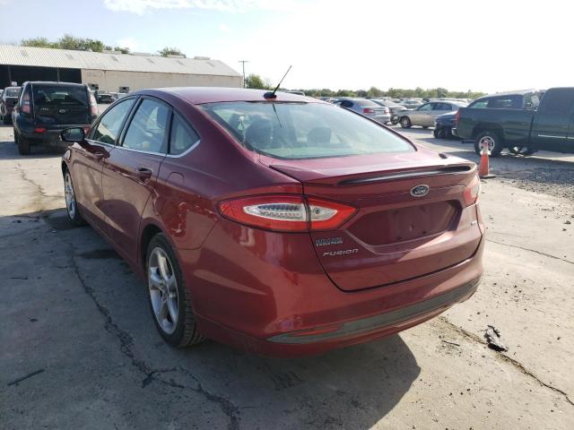 3FA6P0H71DR360963 - 2013 FORD FUSION SE  photo 3