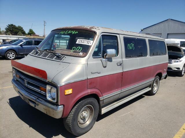 B21BF8K123135 - 1978 DODGE TRDSMNVAN TWO TONE photo 2