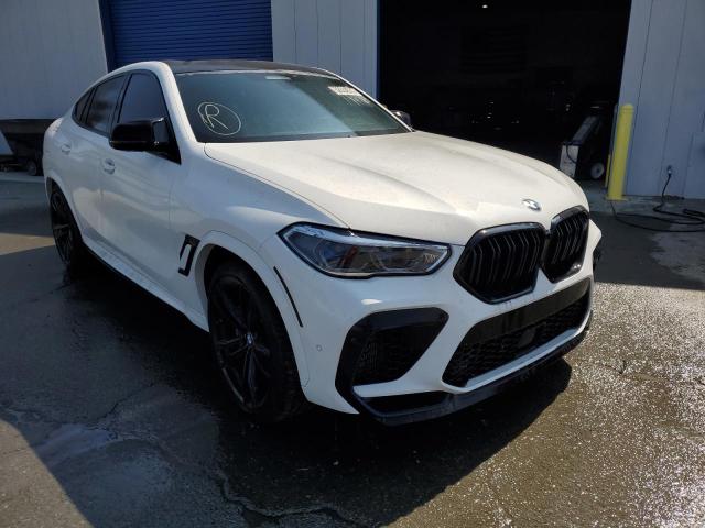 5YMCY0C01M9E92163 - 2021 BMW X6 M WHITE photo 1