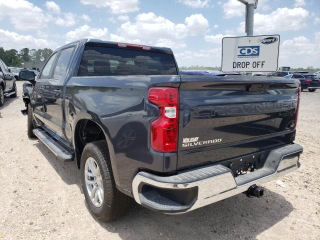 1GCPWCEK6NZ157396 - 2022 CHEVROLET SILVERADO GRAY photo 3