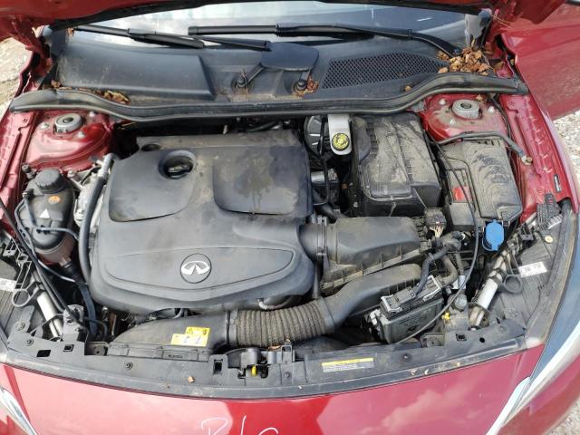 SJKCH5CPXJA060923 - 2018 INFINITI QX30 BASE RED photo 7