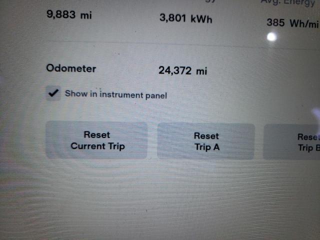 5YJSA1E41HF216914 - 2017 TESLA MODEL S Կապույտ լուսանկար 8