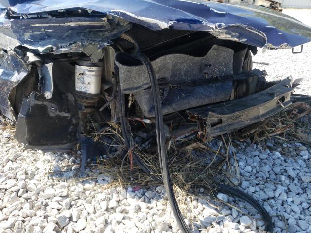 5YJSA1E41HF216914 - 2017 TESLA MODEL S Կապույտ լուսանկար 9