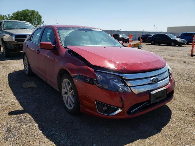3FAHP0JG6AR232992 - 2010 FORD FUSION SEL RED photo 1