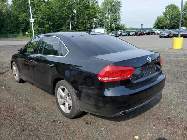 1VWBP7A3XDC120699 - 2013 VOLKSWAGEN PASSAT SE BLACK photo 3