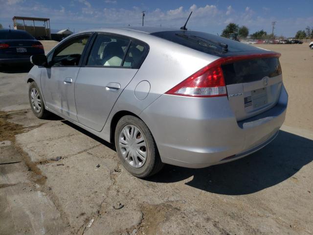 JHMZE2H52AS033915 - 2010 HONDA INSIGHT LX SILVER photo 3