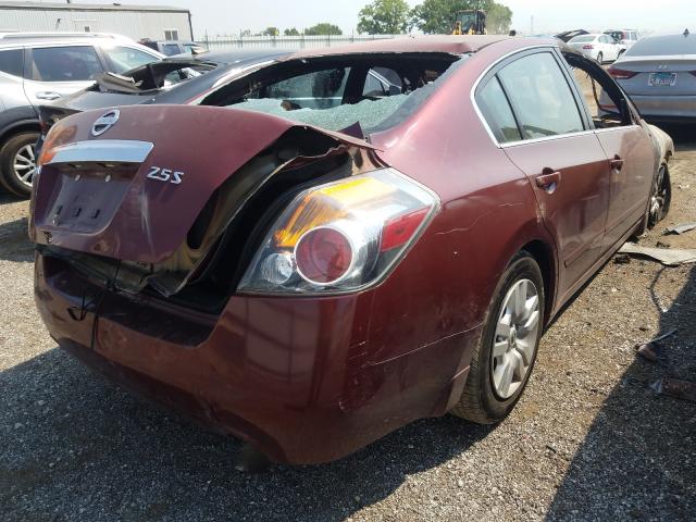 1N4AL2APXAC148651 - 2010 NISSAN ALTIMA BAS BURGUNDY photo 4