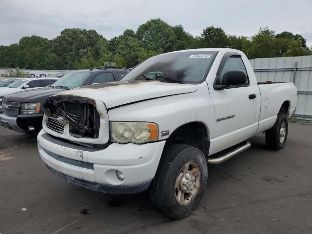 3D7KU26D53G718622 - 2003 DODGE RAM 2500 S WHITE photo 2