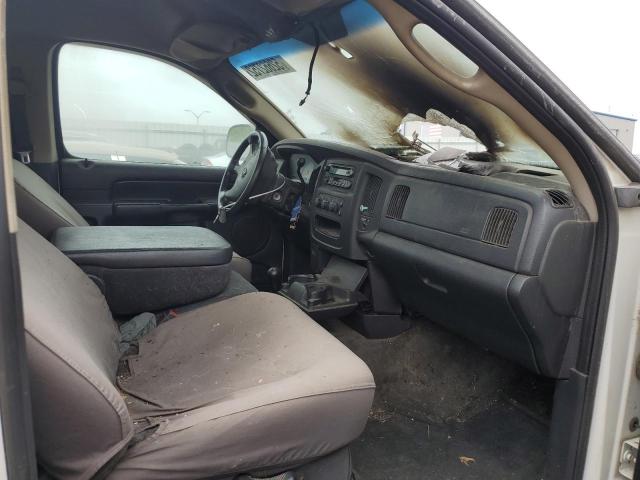 3D7KU26D53G718622 - 2003 DODGE RAM 2500 S WHITE photo 5