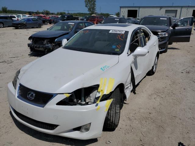 JTHCK262982021049 - 2008 LEXUS IS 250 WHITE photo 2