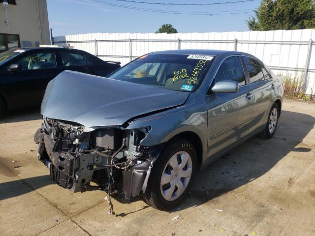 4T1BK46K97U508355 - 2007 TOYOTA CAMRY LE TEAL photo 2