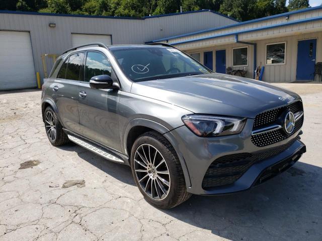 4JGFB4KB6MA490983 - 2021 MERCEDES-BENZ GLE 350 4M GRAY photo 1