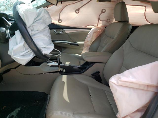 19XFB2F96DE003519 - 2013 HONDA CIVIC EXL Qəhvəyi foto 5