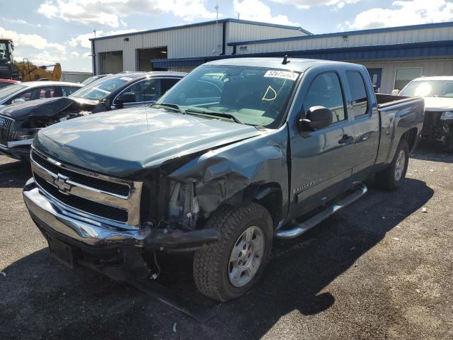 2GCEC19J781294303 - 2008 CHEVROLET SILVERADO GREEN photo 2