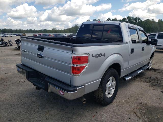 1FTPW14V79KB88557 - 2009 FORD F-150 SILVER photo 4