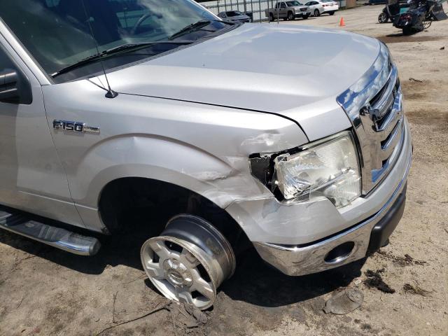 1FTPW14V79KB88557 - 2009 FORD F-150 SILVER photo 9